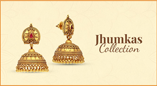 Gold Jhumkas
